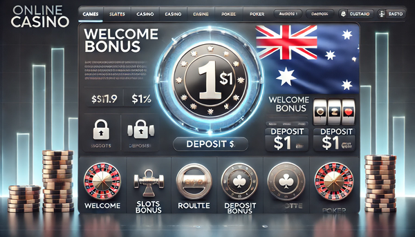 $1 deposit casino Australia 