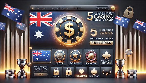 5 deposit casinos Australia bonus