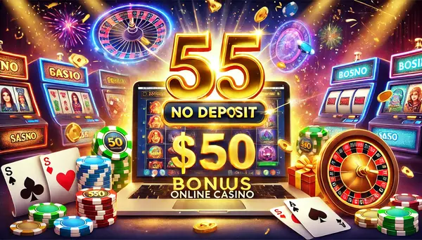 50 no deposit bonus
