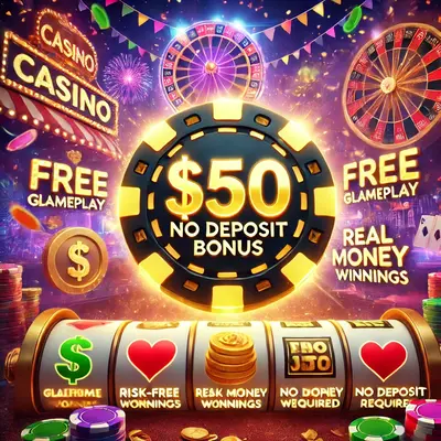 50 no deposit bonus
