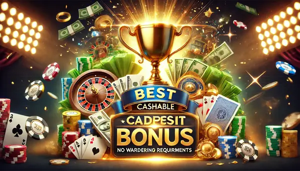 cashable no deposit bonus no wagering requirements
