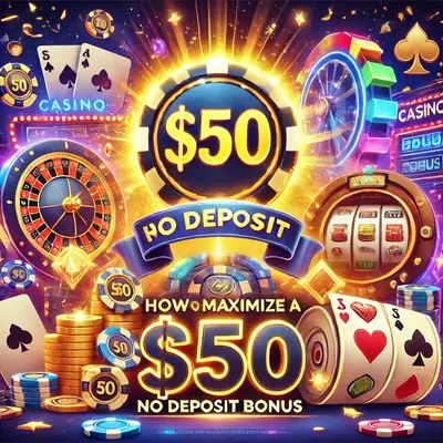 50 no deposit bonus
