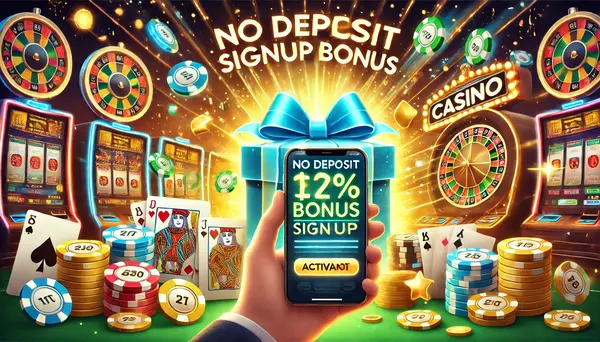 300 no deposit signup bonus
